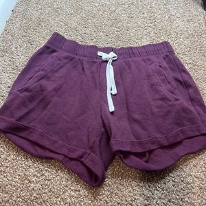 Victoria’s Secret Pink Burgundy Shorts